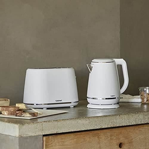 CUISINART CPT780WE Brödrost - 2 skivor, 7 bryningsnivåer, avfrostningsfunktion - Grus