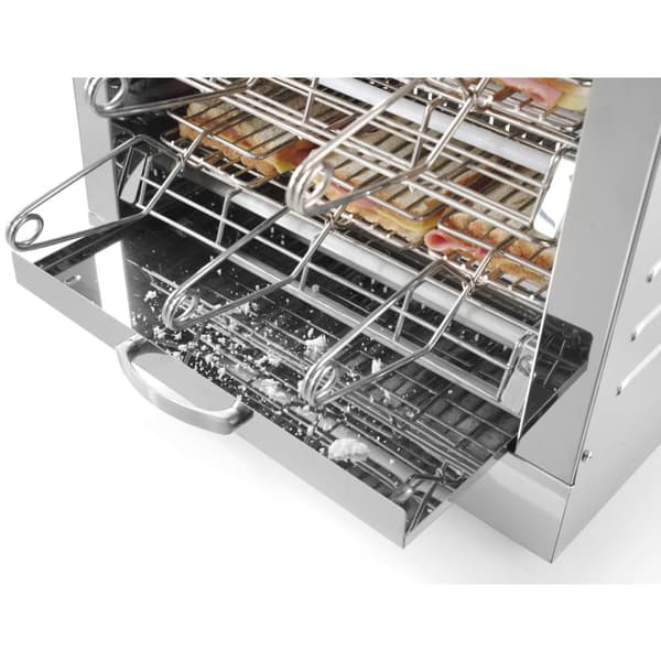 Kvarts sandwich toaster med 6 spænder, 3000W