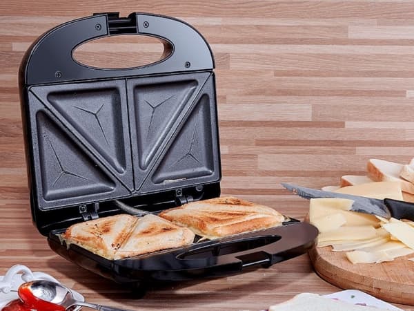 Brødrister LAFE KOP-010B sandwichpanne 750 W Sort
