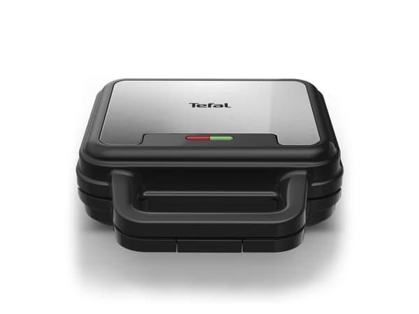 Tefal Ultra Compact SW383D10 - Sandwich maker / waffle maker / panini maker - 700 W - rostfritt stål