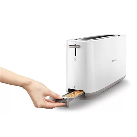 Philips | HD2590/00 Daglig insamling | Brödrost | Effekt 870-1030 W | Antal platser 2 | Material för hölje Plast | Vit