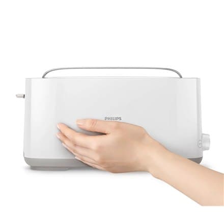 Philips | HD2590/00 Daglig insamling | Brödrost | Effekt 870-1030 W | Antal platser 2 | Material för hölje Plast | Vit