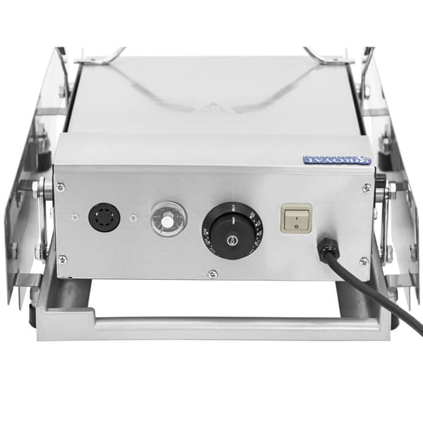Royal Catering - Brödrost för hamburgerbröd - Timer med alarm - 320 x 440 mm - 0-250 °C - Royal Catering