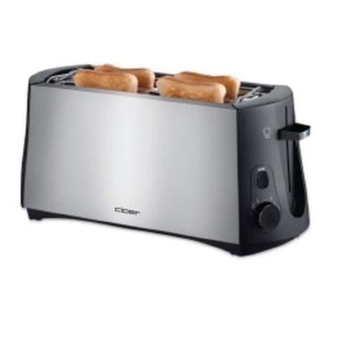 CLOER 3719 BROSTASTER 4 DELAR SVART, ROSTFRITT STÅL 1380 W