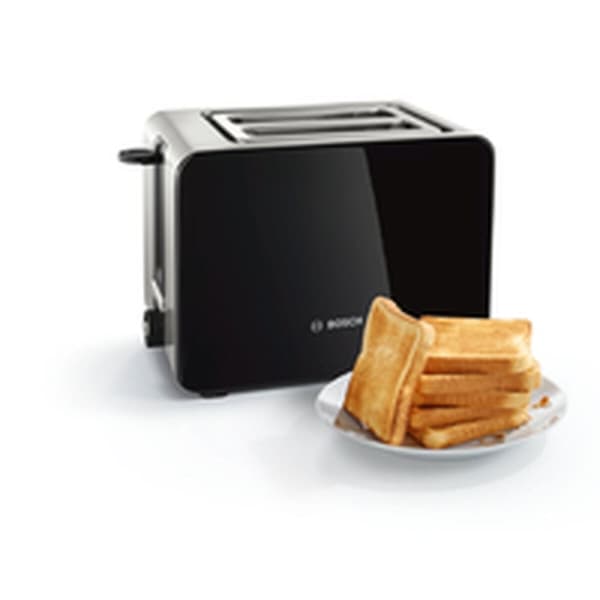 Leivänpaahdin BOSCH TAT7203 1050 W Musta Musta/Hop