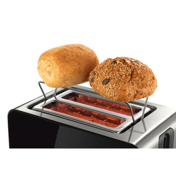 Brødrister BOSCH TAT7203 1050 W Sort Sort/Sølvfarv
