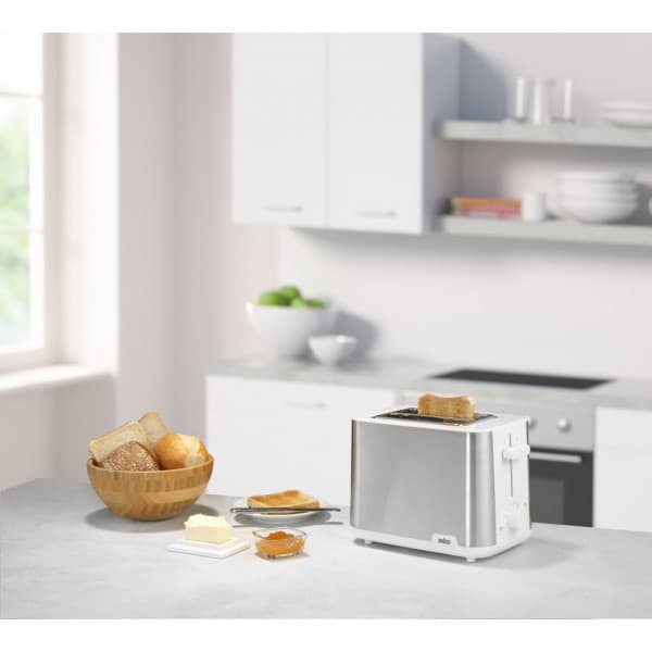 Braun HT1510WH PurShine brødrister