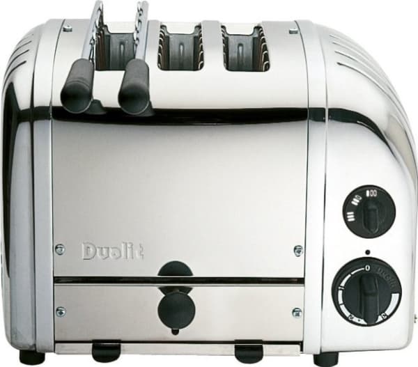 Dualit Combi 2+1S, 3 viipale(i)ta, Hopea, Alumiini, Ruostumaton teräs, 1700 W, 310 mm, 210 mm