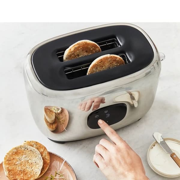 Moulinex 2 slot brödrost 1050w rostfritt stål - LT883D10