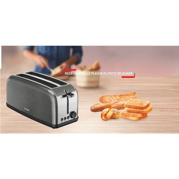 Brödrost - Tefal - TL520810 - 1400 W - 2 fack - Svart