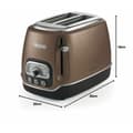 Miniatyrbillede 2 af 2: Brødrister Ariete Classica 815 W