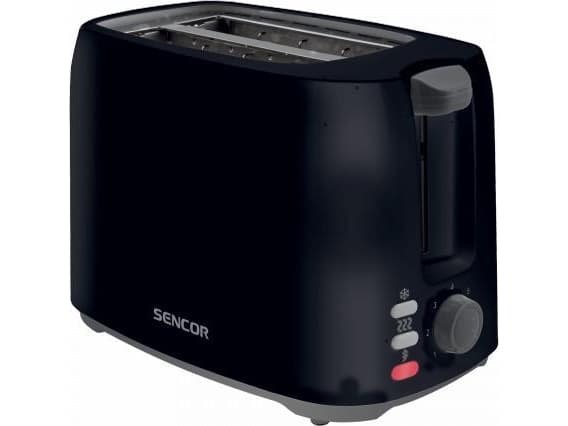 Sencor STS 2607BK - Brödrost - 2 skiva - 2 Kortplatser - svart