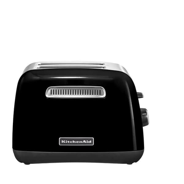 KitchenAid Classic 5KMT2115EOB Brödrost - Svart - 2 extra breda och djupa platser i rostfritt stål