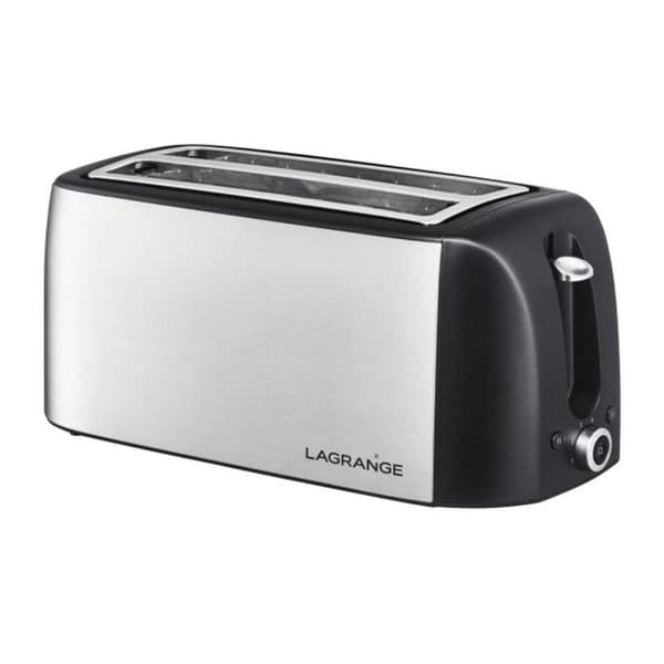 Lagrange Brödrost 2 skivor 1400w rostfritt stål - 519010