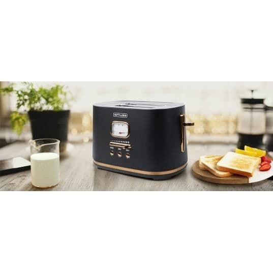 Brödrost - MUSE - MS-130 BC - 1000 Watt - 6 nivåer av bruning - Avfrosta funktion