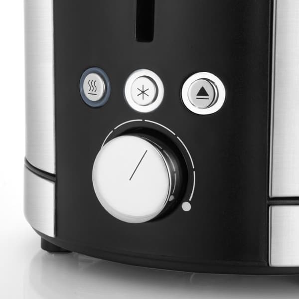 WMF LONO 7 2 skive(r) 900 W Sort, Rustfrit stål