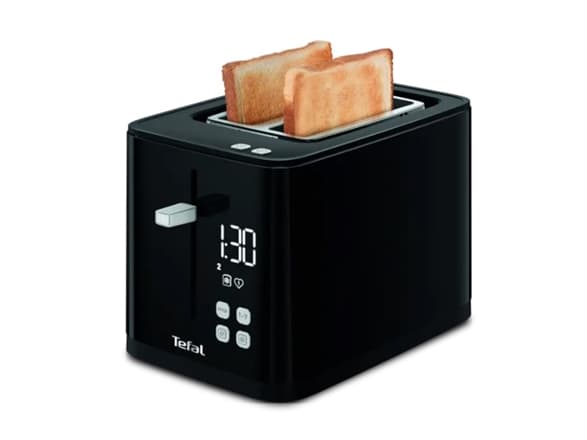 Tefal TT6408, 2 skiver, Sort, Berøringskontroll, 850 W, 167 mm, 240 mm