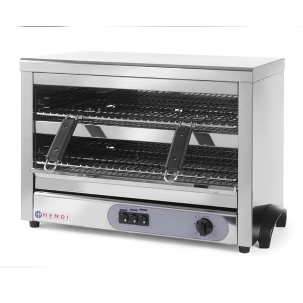 Salamander kvartsi leivänpaahdin GN1/1 ajastin 4500W 400V - Hendi 264331