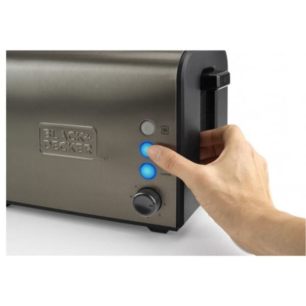 Brödrost - BLACK+DECKER - BXTO900E - 2 platser - 7 nivåer - 3 funktioner