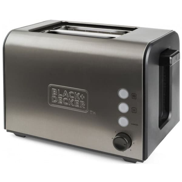 Brödrost - BLACK+DECKER - BXTO900E - 2 platser - 7 nivåer - 3 funktioner