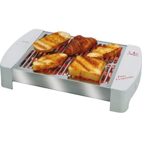 Jata TT589 4-skivors brödrost - silver - 550W - glidande smulbricka