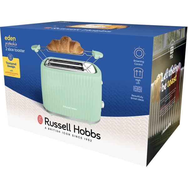 Russell Hobbs Brødrister 27374-56 Eden 2S Brødrister Pistasj