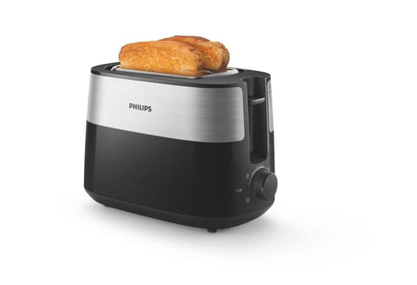 Philips Daily Collection HD2516/90 brødrister 2 skive(r) 830 W Sort
