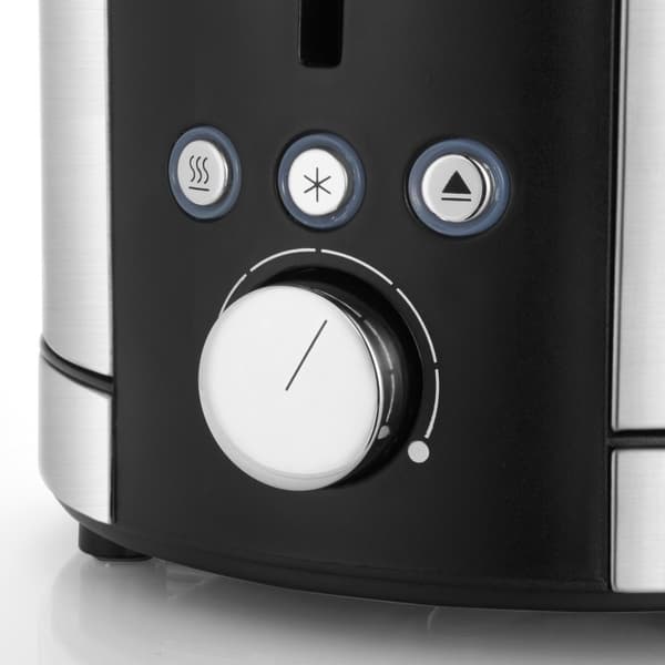 WMF LONO 7 2 skiver 900 W Sort, Rustfrit stål