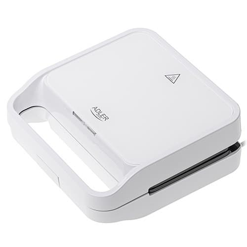 Adler AD 3070W Sandwichtoaster Hvid