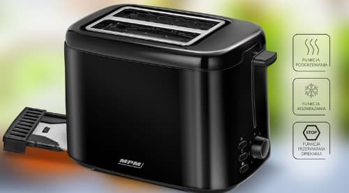 Brødrister MPM MTO-07/c sort