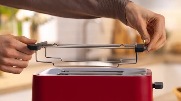 Bosch TAT3M124 brødrister 2 skive(r) 950 W Rød