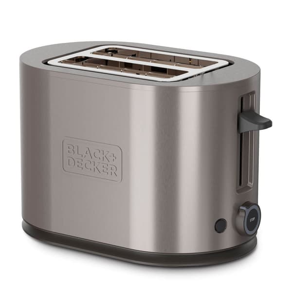 Brødrister 2 Slots 900W Inox