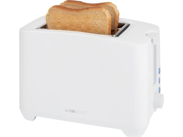 Clatronic TA 3801, 2 skiver, hvit, 750 W, 220 - 240 V, 50/60 Hz, 900 g
