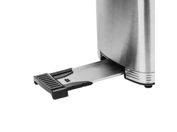 Emerio TO-128308, 2 skiver, Sort, Sølv, 800 W, Bisfenol A (BPA), 1680 stykker, 3480 stykker