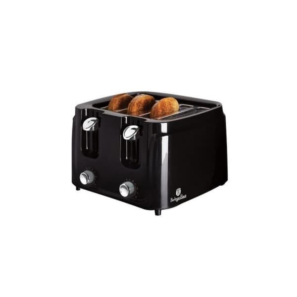 BERLINGERHAUS Dubbelbrödrost i rostfritt stål Collection Black Shiny BH-9241