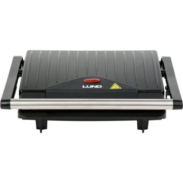 LUND 750W Smörgåsmaskin Toast Steel-Black 67526