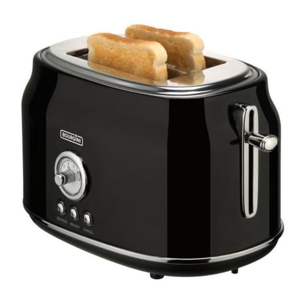 Bourgini 148001 Brödrost Svart 815 W