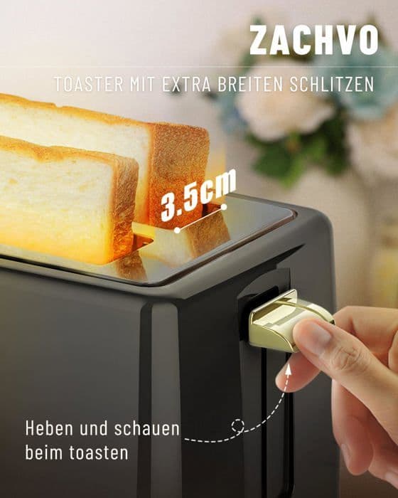 Brödrost - toaster Zachvo - MT-01-B-DE