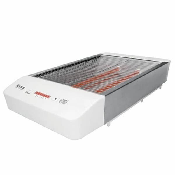 Brödrost - TM Electron - 600W - Vit - Automatisk avstängning - Lätt att rengöra