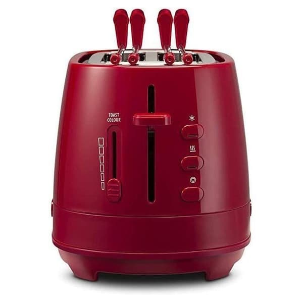 Dè Longhi CTLAP2203 Brödrost med tång 550 W röd