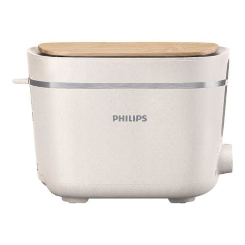 Philips Series 5000 HD2640 Eco Conscious Edition - brödrost - matt silkesvit