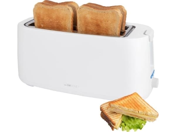 Clatronic TA 3802, 4 levy(ä), valkoinen, 1400 W, 220 - 240 V, 50/60 Hz