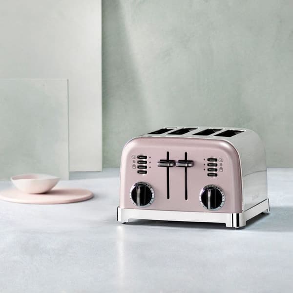 CUISINART CPT180PIE 4-skivors brödrost - Rosa - 1800W - Avfrostningsfunktion