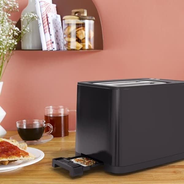 Tefal SMART N' LIGHT BROSTASTER BROSTASTER 2 PLATSER 7 GULDS SVART DIGITAL SKÄRM TT640810