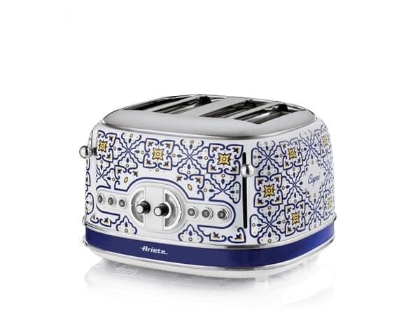 Ariete 0156/0C, 2 skiver, Blå, Flerfarget, Knapper, Rotasjon, CE, 1630 W, 220-240 V