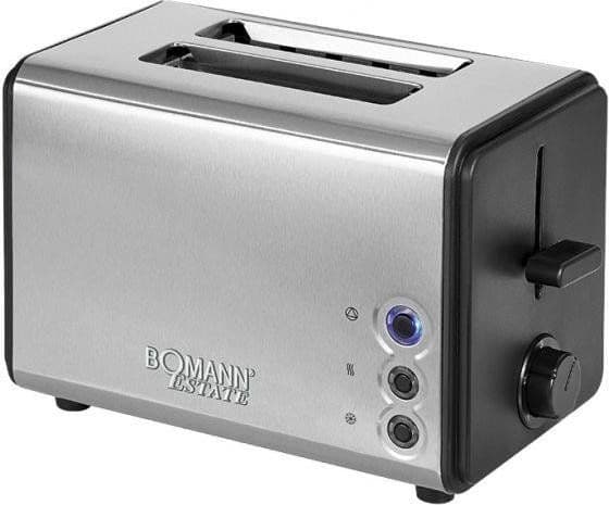 Bomann Estate TA 1371 CB - Brødrister - 2 skive - 2 Spor