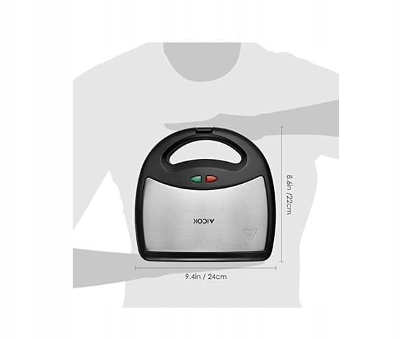 Aicok ST-08 GRILLVAFFELMAKER 750 W