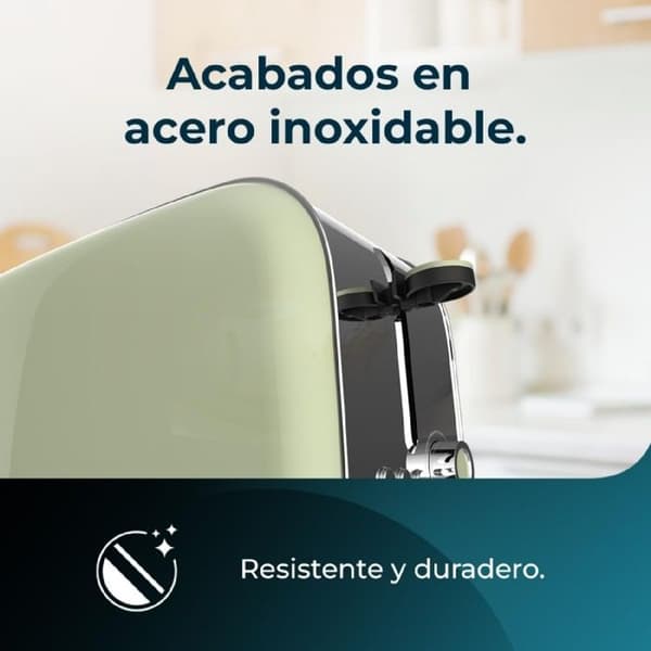 Cecotec Vertikalt Brödrost Toastin' time 1500 Grön