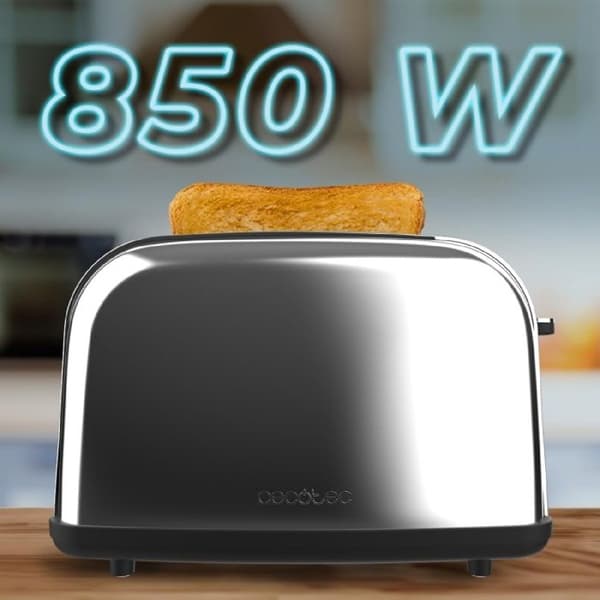 Cecotec Vertikalt Brödrost Toastin' time 850 Blå