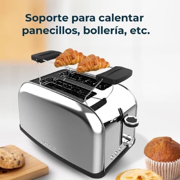 Cecotec Vertikalt Brödrost Toastin' time 850 Blå